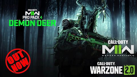 MWII Pro Pack 4 Demon Deer Operator Bundle Showcase
