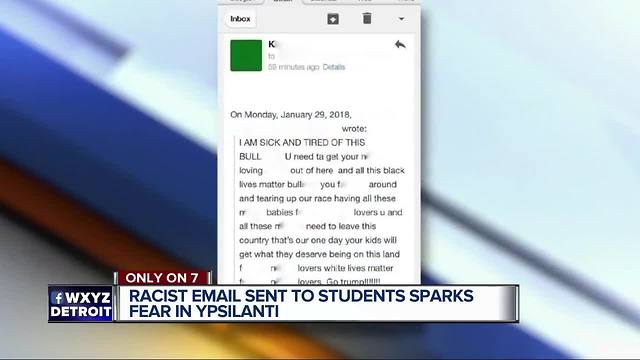 Racially charged email sent to students of Washtenaw County middle school