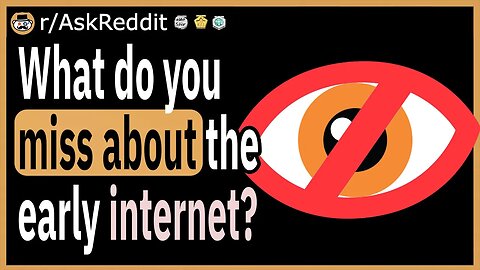 What do you wish returned from the early internet?