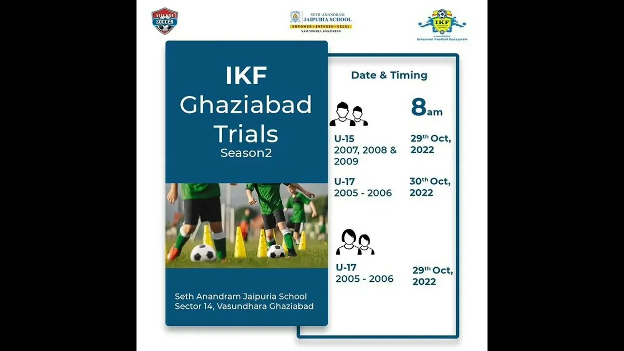 IKF S2 Ghaziabad Trials. Stay Tuned for next Update..