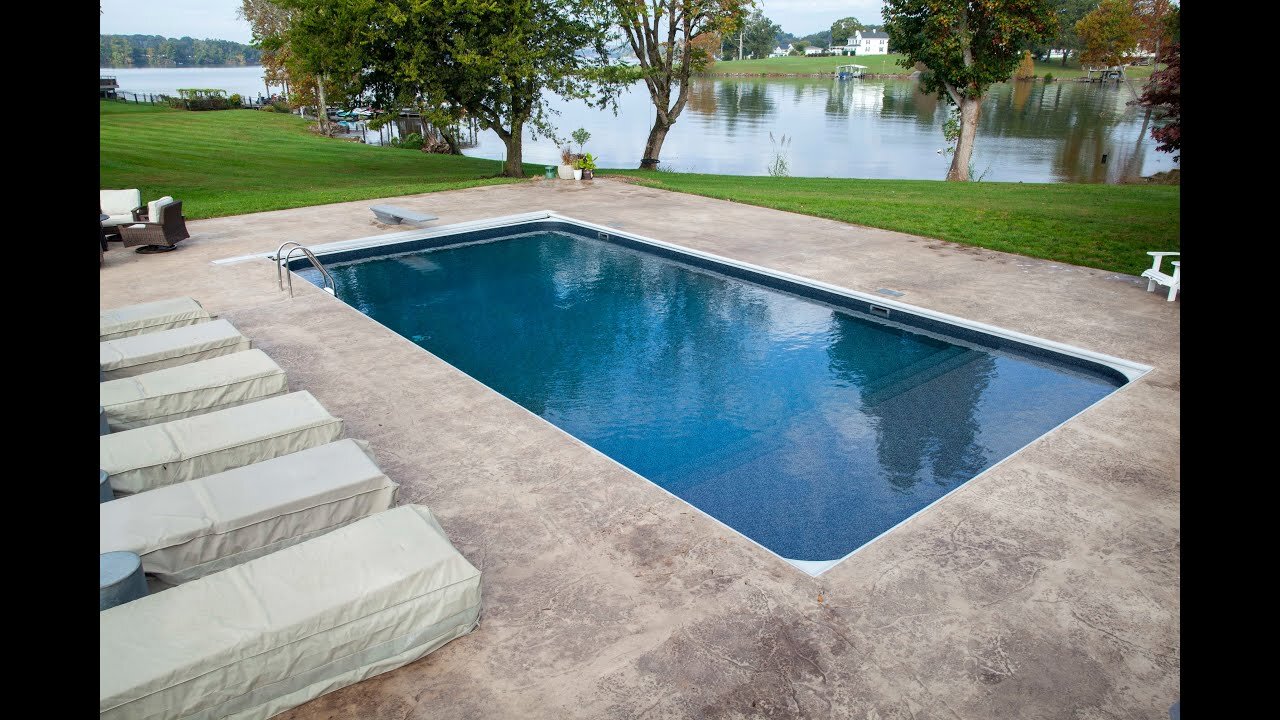 20 x 40 Rectangle Swimming Pool Kit With Automatic Pool Cover