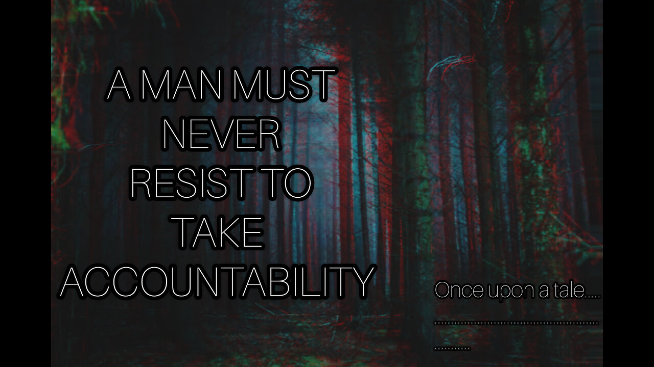 Masculine Accountability