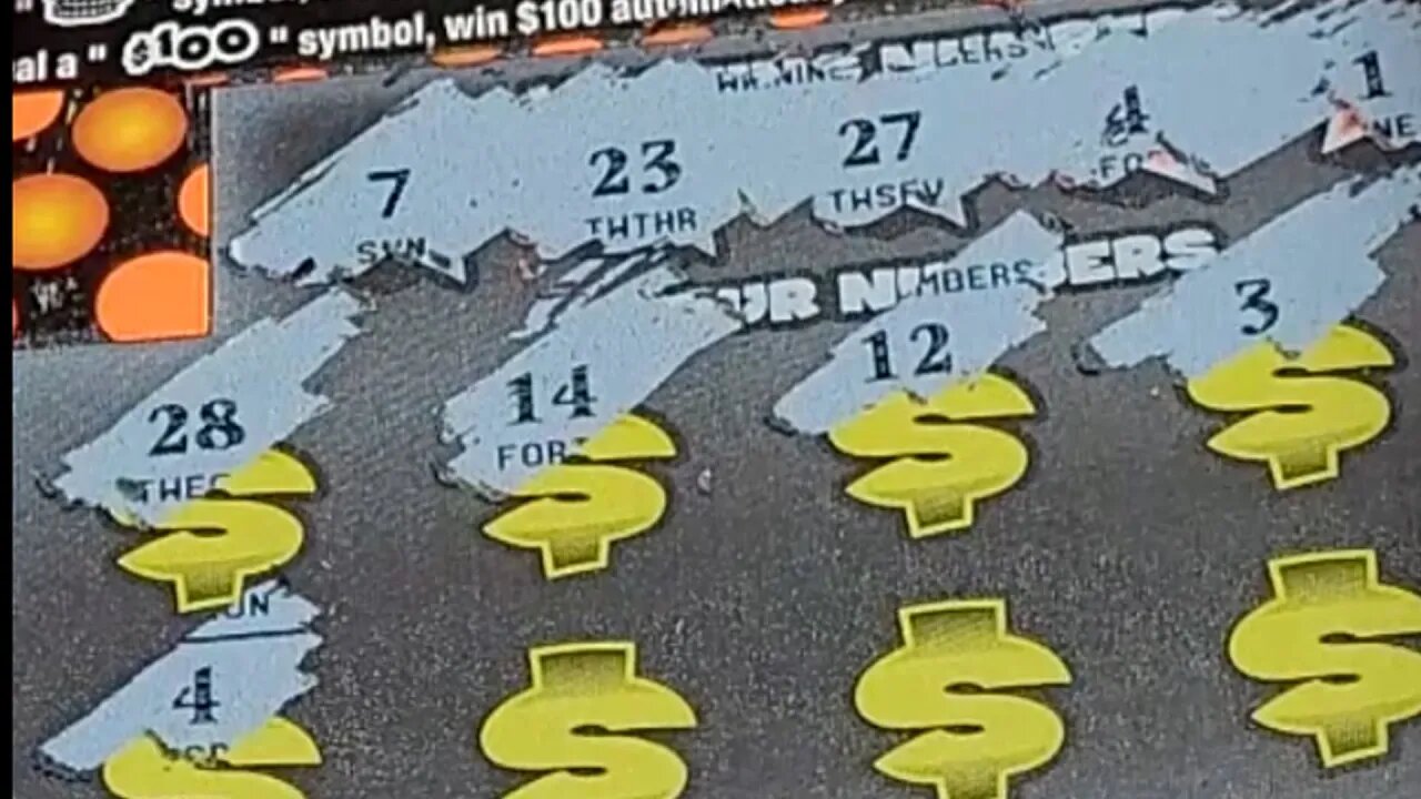 WINNING Risky Scratch Off Lottery Ticket from Kentucky!