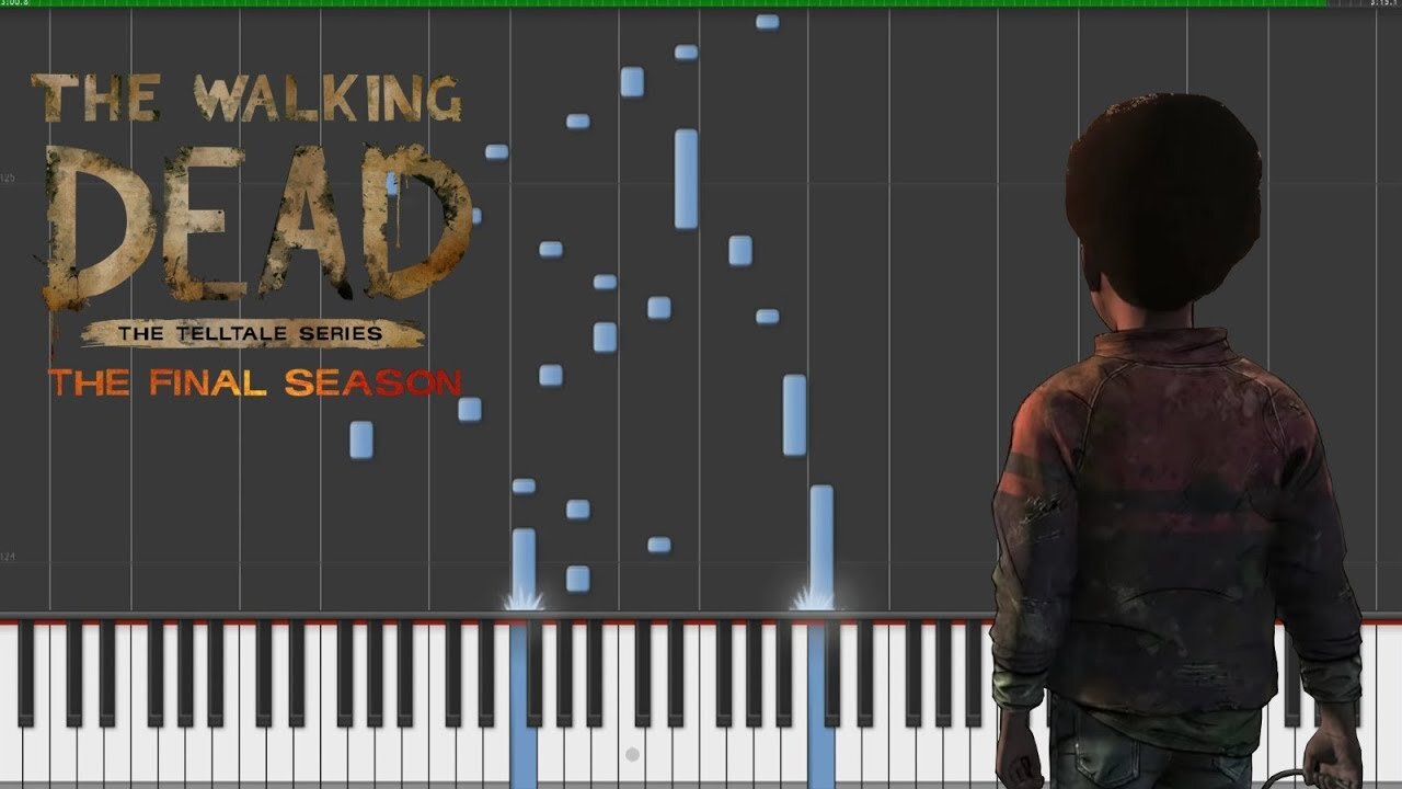 The Walking Dead The Final Season - Take Us Back (Piano Tutorial)