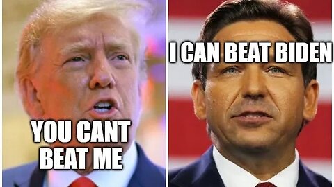 Trump GAINS Support Over DeSantis - Is This Really A Race?