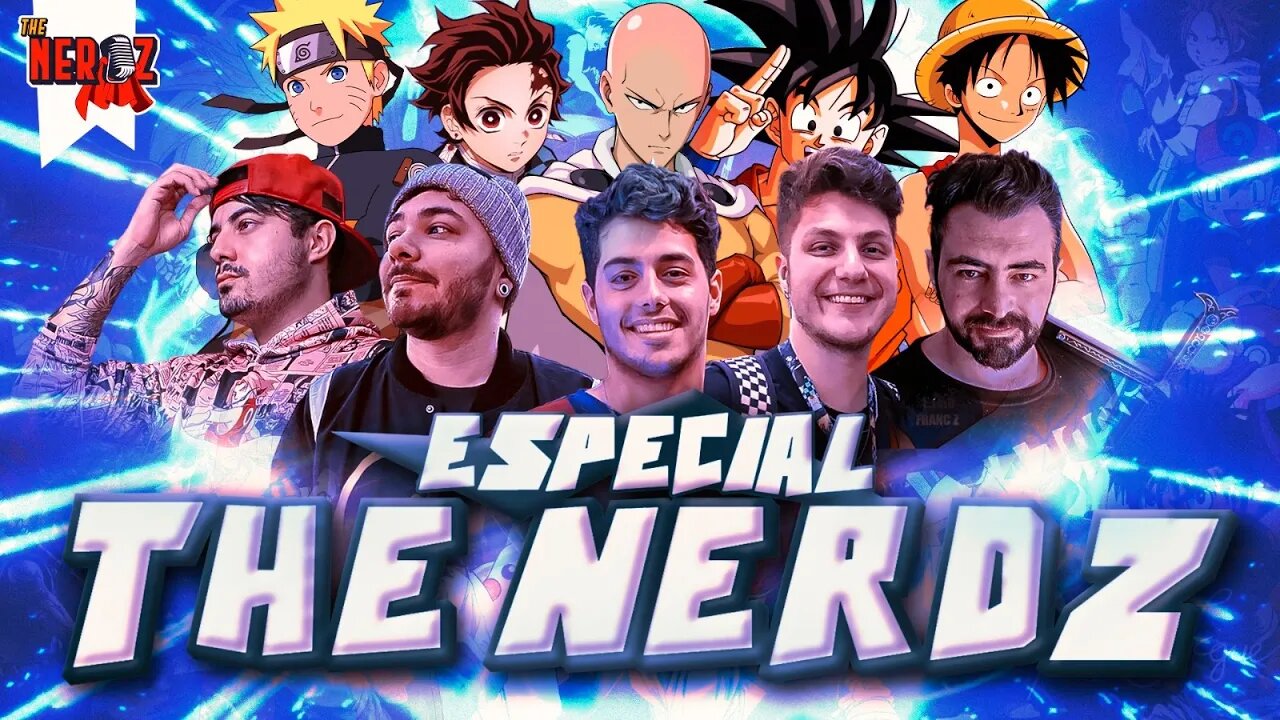 LIVE 5H - ESPECIAL ANIMES FT. BRENO, TIO SAN, SETE, MANGAQ, TIO BRUCE E FRED | The Nerds Podcast #69