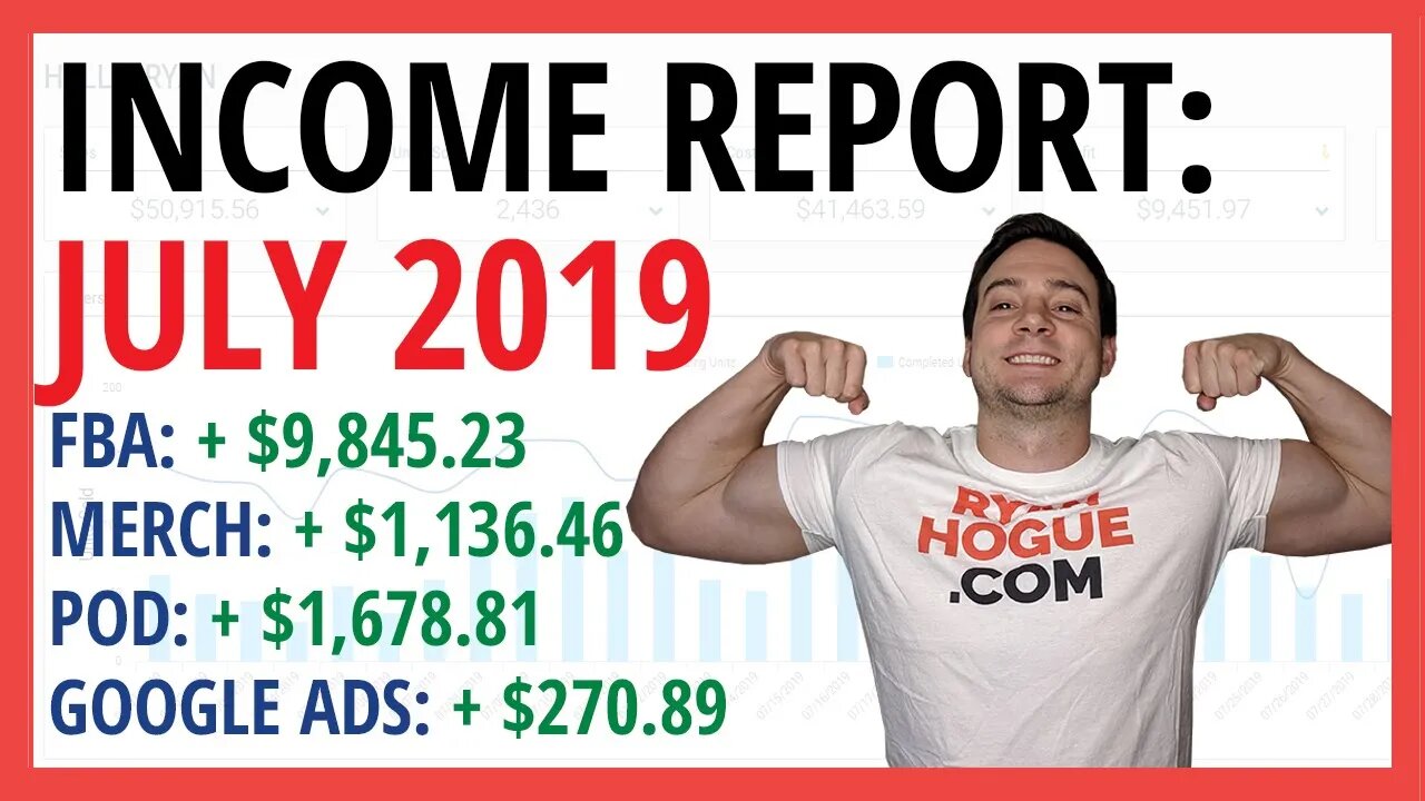 PASSIVE INCOME REPORT 💰 July 2019 | +$12,931.39 PROFIT - New Amazon FBA SKU is VERY Promising !