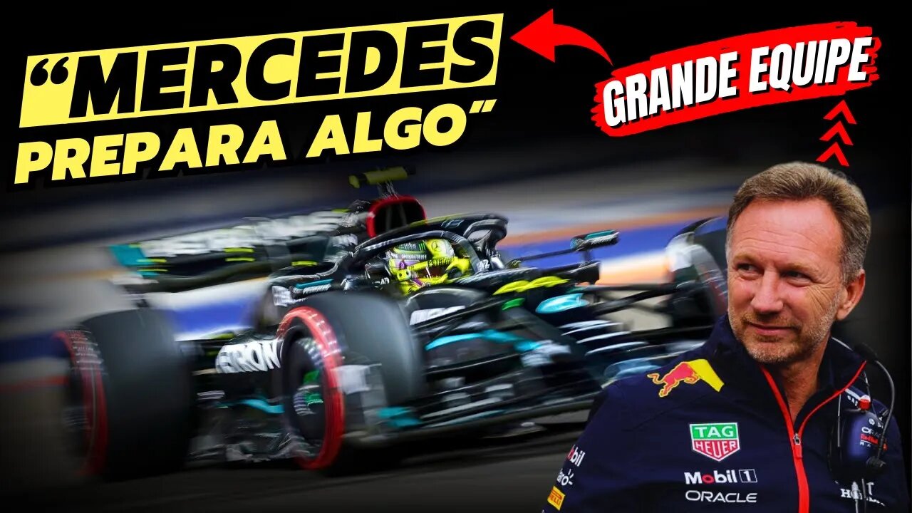 Horner acredita que Mercedes prepara algo FORTE para frear Red Bull em 2024