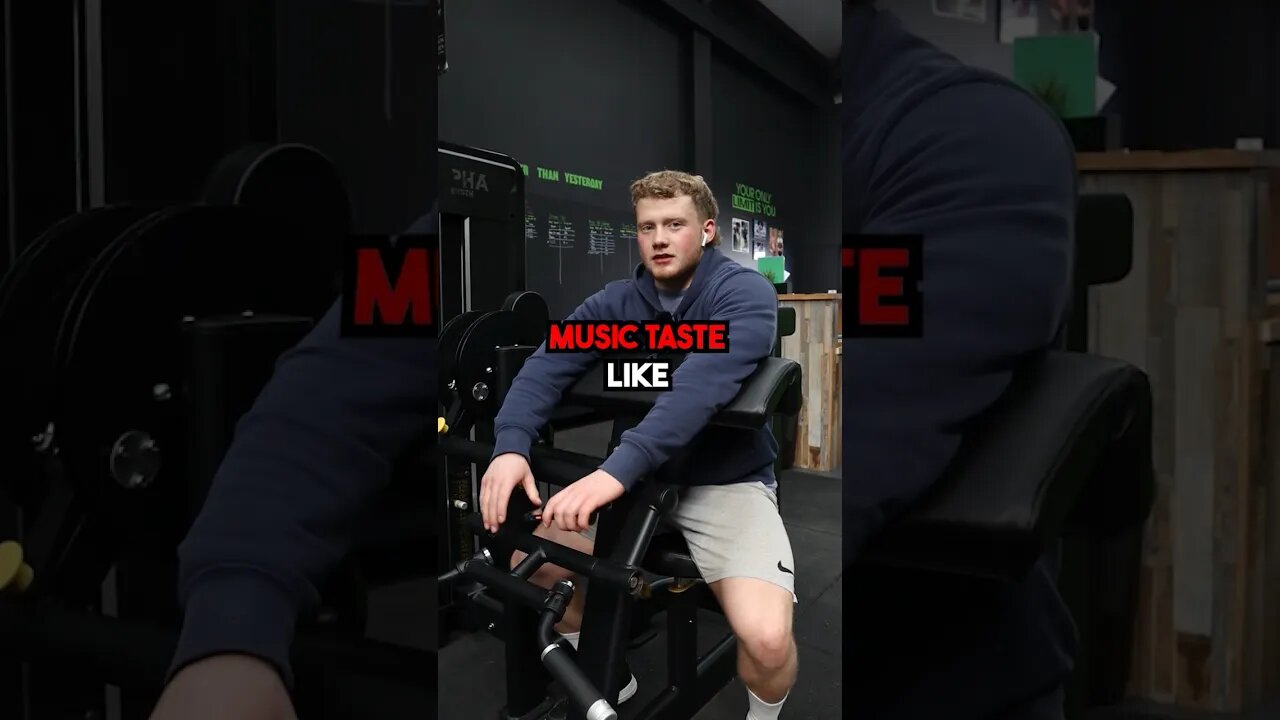 I Have Bipolar Music Taste… #gym #fitness #shorts
