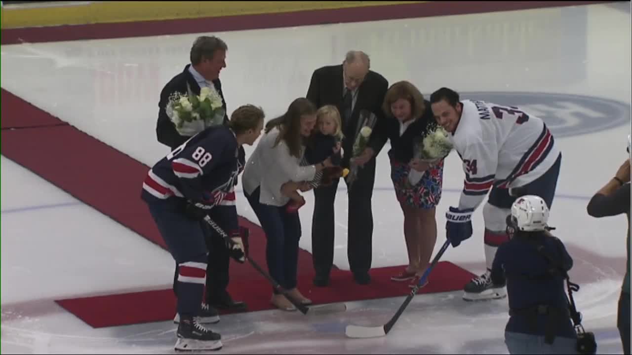 USA Hockey stars play to honor late Jim Johannson