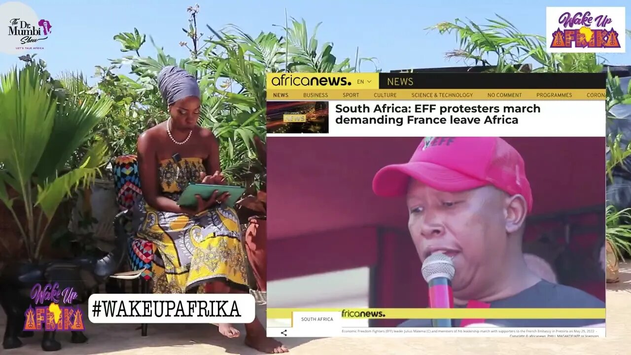 This DOMINO EFFECT is CRAZY!!!! South Africans NOW DEMAND France LEAVE AFRICA! #AfricaDay #Malema
