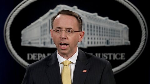 Deputy Attorney General Rod Rosenstein Submits Resignation Letter