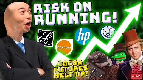 Bitcoin LIVE - Risk On Assets Melting UP! COCOA ALL TIME HIGHS