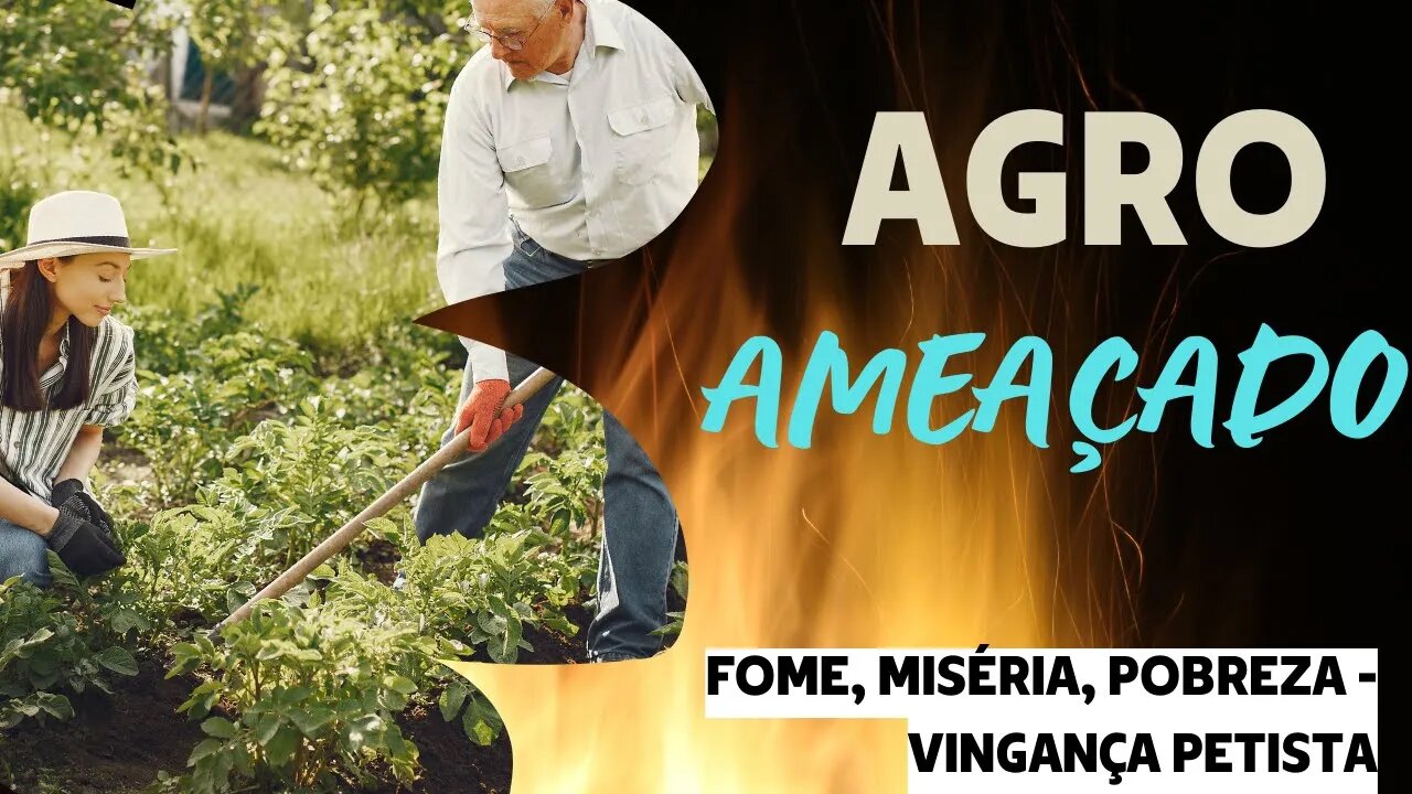 AGRO BRASILEIRO - AMEAÇA COMUNISTA CONTRA O AGRO - O NOME DISSO É TER4ORISM@?