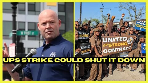 UPS Employee STRIKE Possible? (clip)