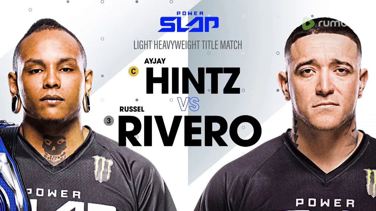 HINTZ vs RIVERO | Power Slap 2 - Light Heavyweight Title Match