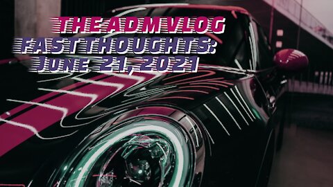 FAST THOUGHTS: You never know when it's going to be real...and quickly...