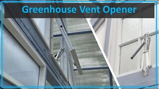 TNT #142: Automatic Greenhouse Vent Opener Review / Temperature Controlled