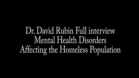 Dr. Rubin: Schizophrenia, Bipolar Disorder, Major Depressive Disorder