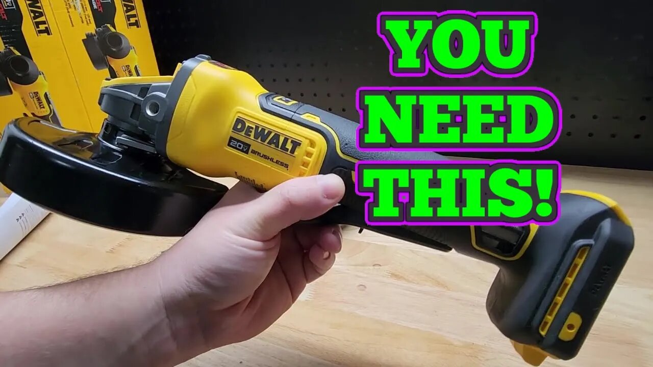 What You Need To Know About This DeWALT Angle Grinder!