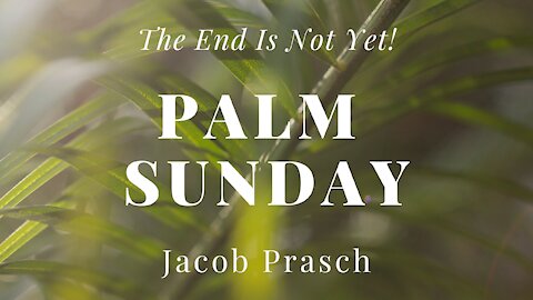 Palm Sunday - Jacob Prasch