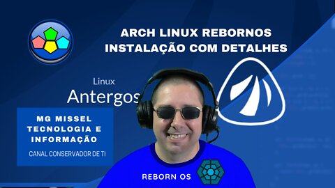 ARCH LINUX REBORNOS INSTALAÇÃO DETALHADA