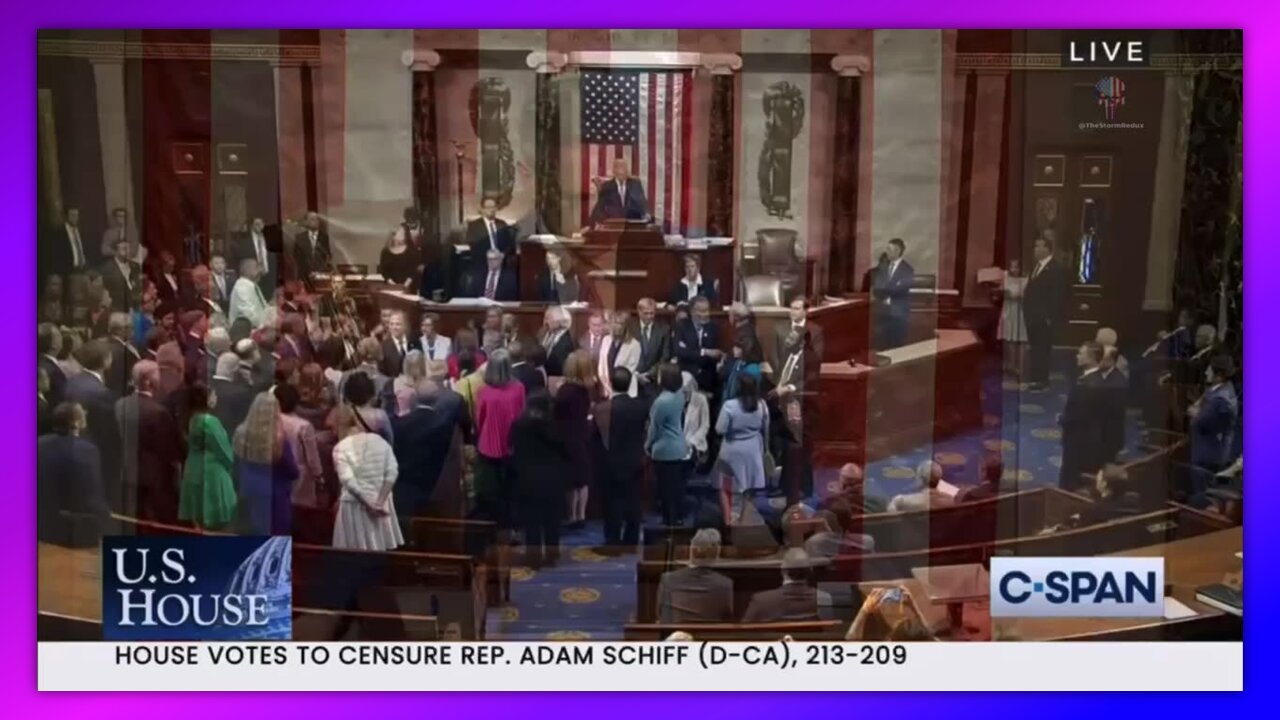 ADAM SCHIFF IS OFFICIALLY THE 26TH MEMBER OF CONGRESS TO BE CENSURED IN AMERICAN HISTORY!