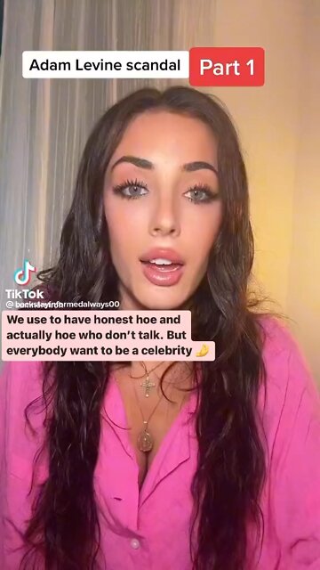 Adam Levine so called “Side chick” fake cries! Part 1