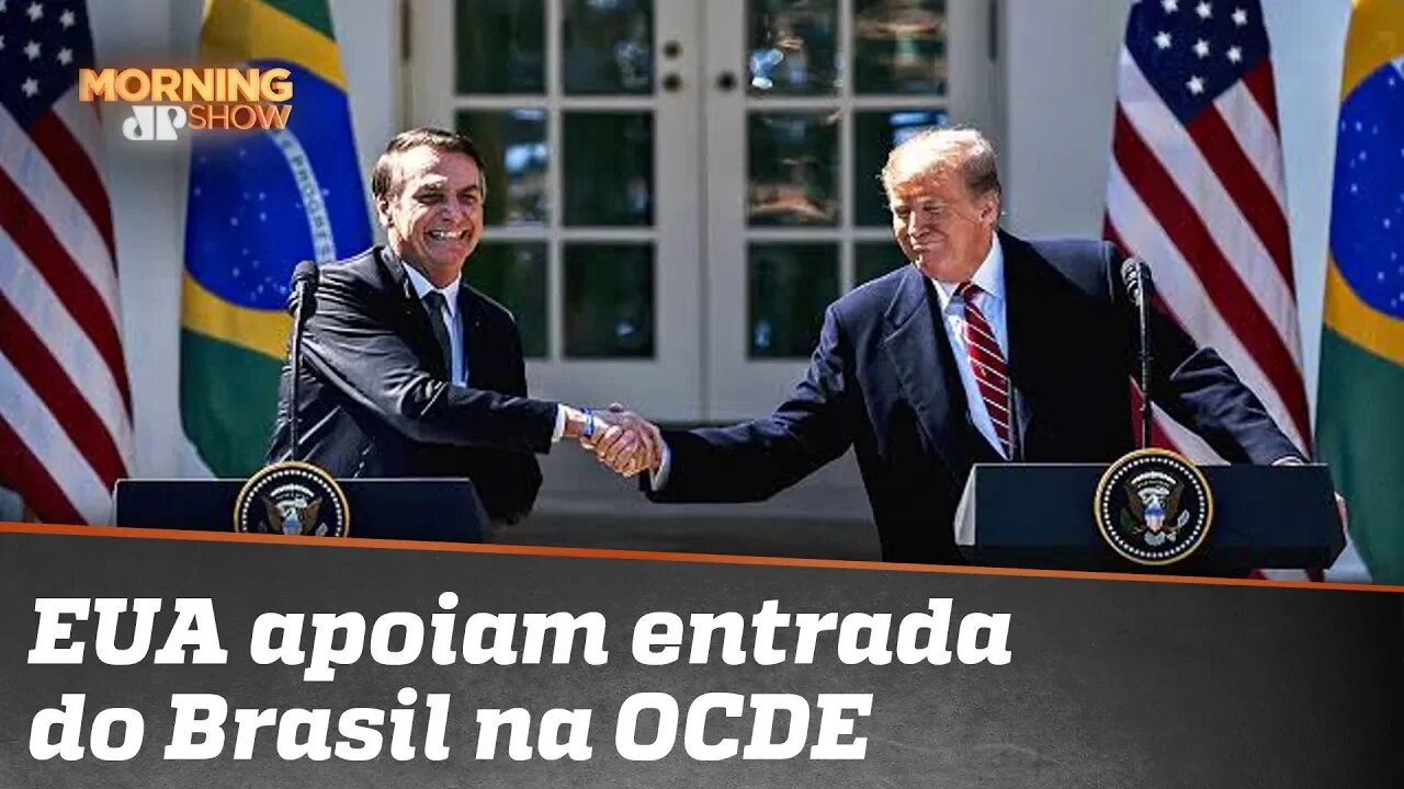 Em gesto a Bolsonaro, EUA apoiam entrada do Brasil na OCDE