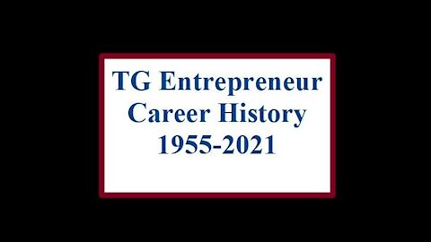 Tom Gatch Entrepreneur Career 1955-2021