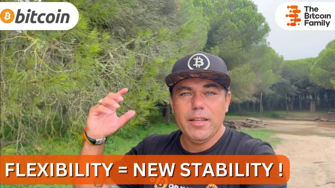 FLEXIBILITY IS THE NEW STABILITY AND BITCOIN HELPS US WITH THAT!!