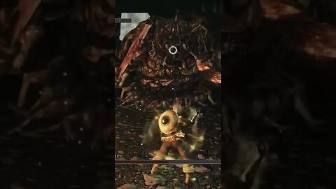 The Totten (cause he’s a wee tot) boss fight Dark Souls 2 #shorts #gamingshorts