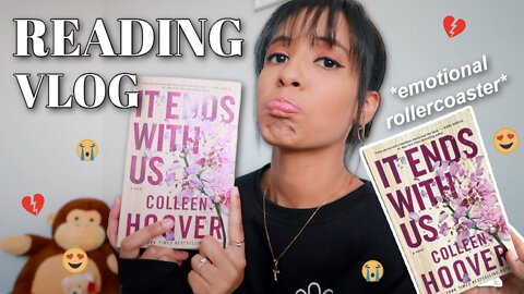 A READING VLOG (finally reading colleen hoover’s it ends with us + review!)