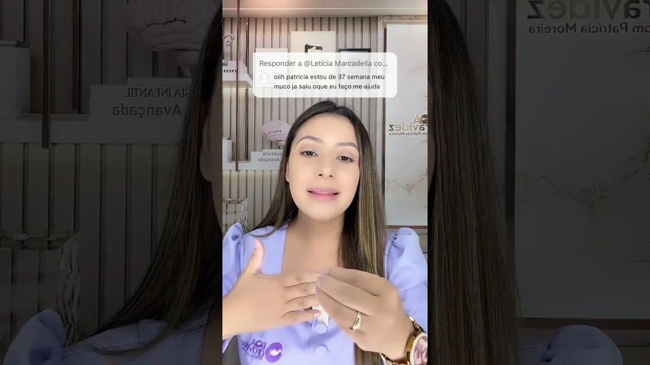 Estou com 37 semanas de gravidez e o tampão no coso já saiu, o que eu faço?