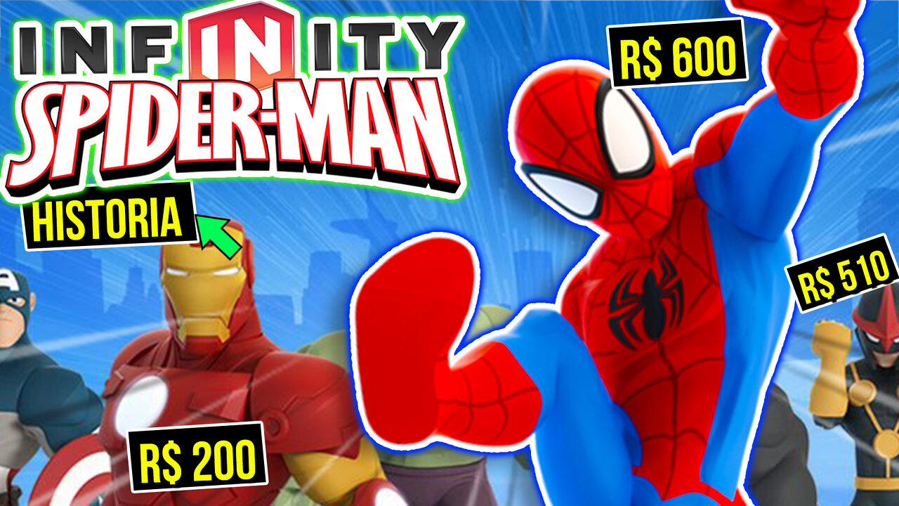 Homem Aranha que NINGUEM jogou | Disney Infinity 2.0