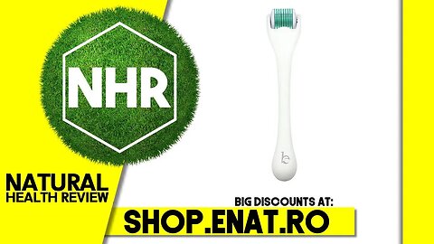 Beauty By Earth, Microneedle Derma Roller, 0 25 MM Titanium Needles, 1 Roller