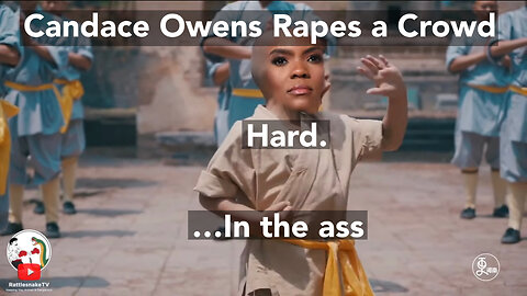 Candace Owen Rapes a Crowd.. Hard ..in the ass.