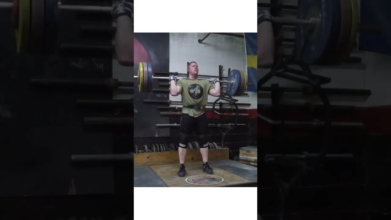 145 kg / 320 lb - Hang Clean + Jerk