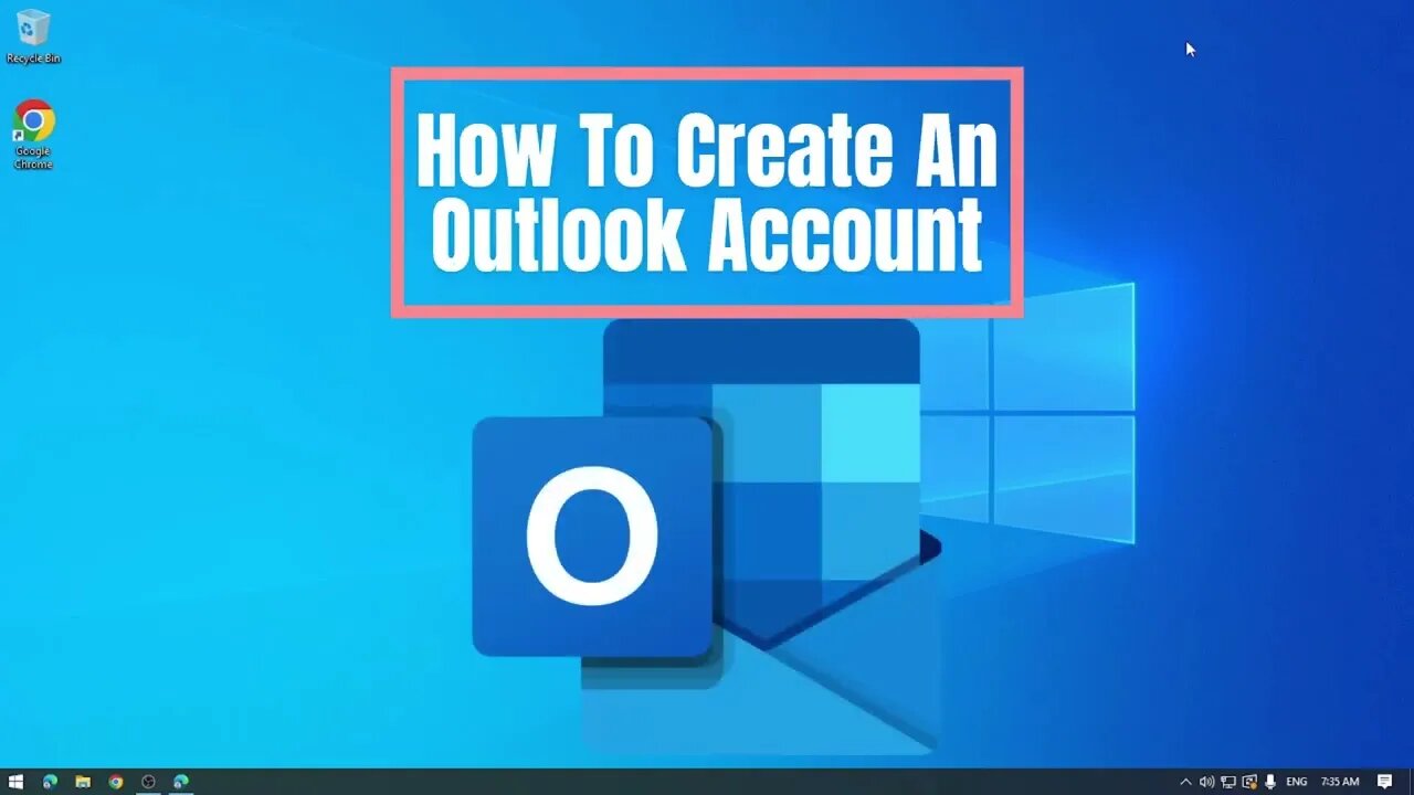 How to create a Microsoft Outlook account