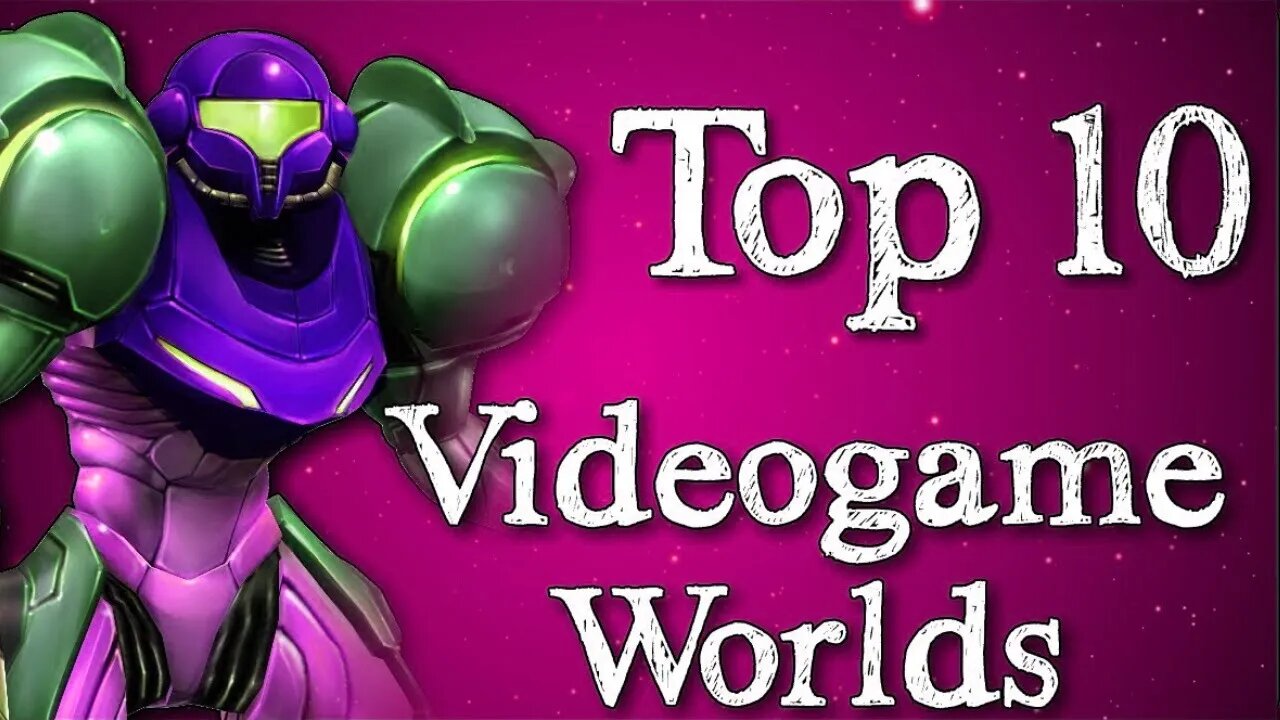 Top 10 video game settings & worlds !