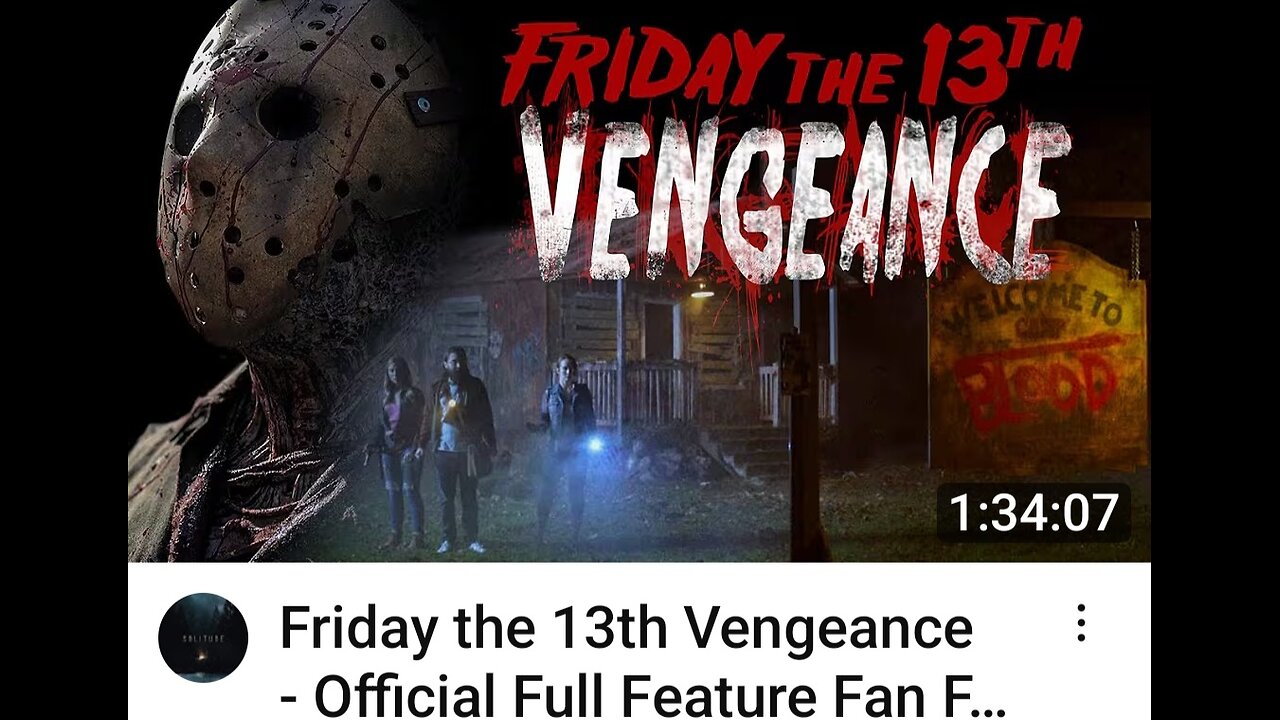 friday the thirteenth vengeance official full Feature fan film