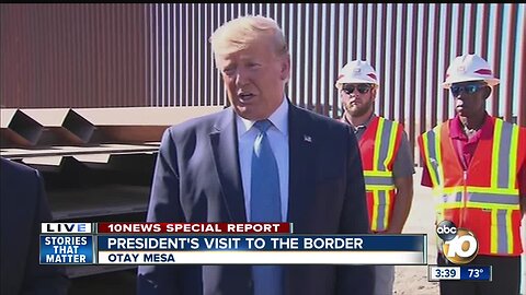 President Trump: Mayor Faulconer doing a good job on homelessness