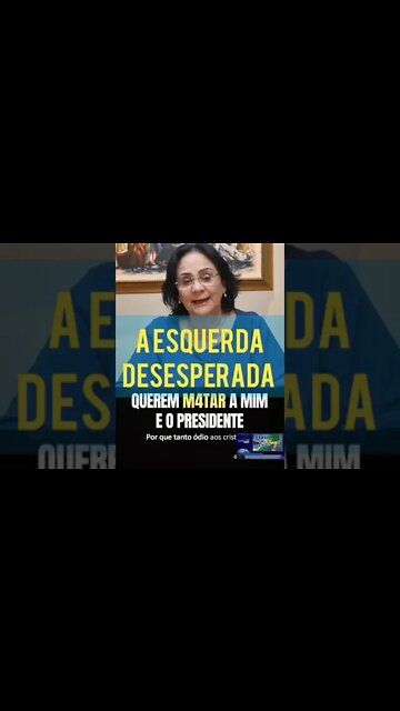 DAMARIS AGORA SENADORA, PERSEGUIDA.# Shorts.