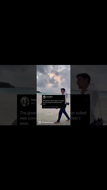 Have you fallen for you trap? @ImanGadzhi