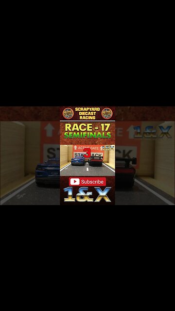 CORVETTE VS Dodge Challenger | Semifinals | Diecast Racing Tournament #shorts