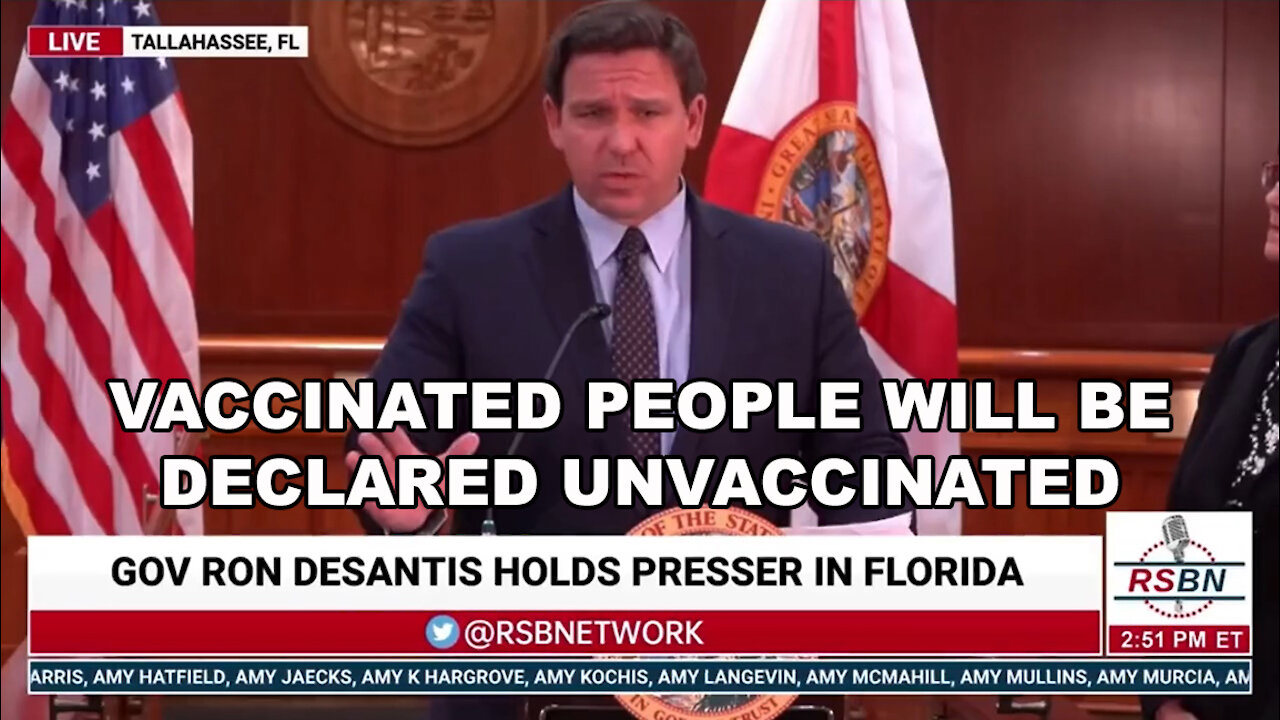 Vaccinated People Will Be Declared Unvaccinated