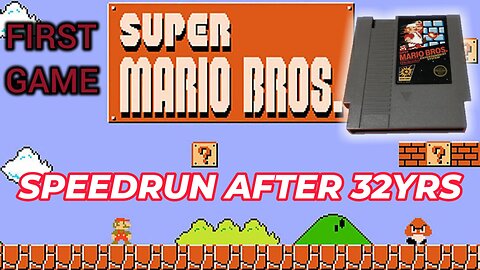 Returning to the first game I ever played after 32yrs | Super Mario Bros. Gameplay 1985