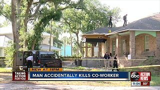 Roofer killed by stray bullet fired from co-worker's gun on the ground, shooter says he slipped