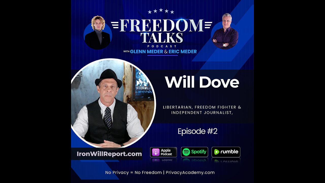 Freedom Talks #2 Will Dove (Iron Will Report)