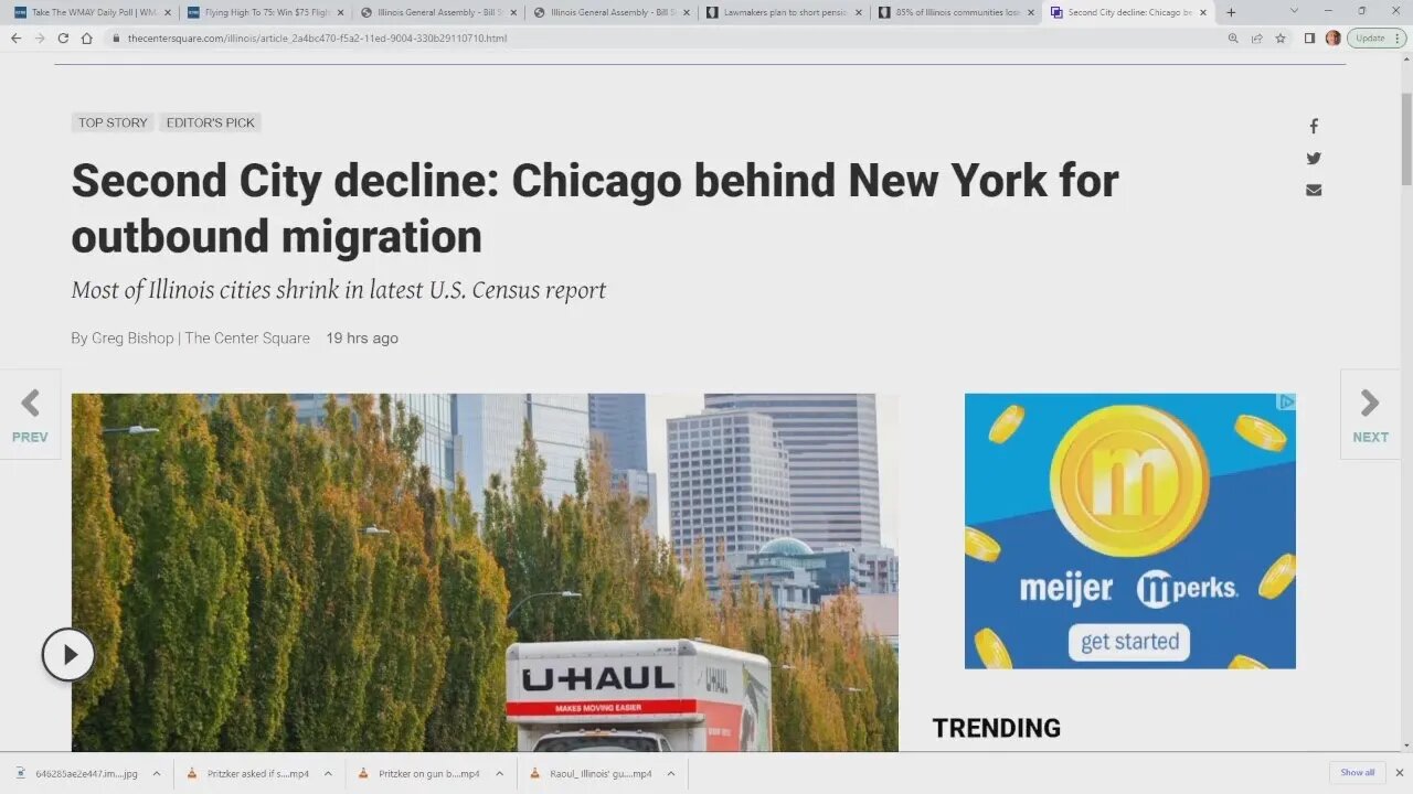 IL cities see continued population decline with Chicago leading the nation behind only New York